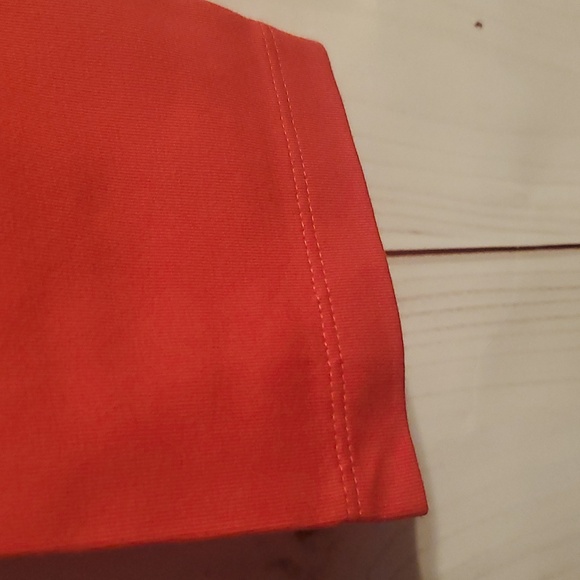 NWOT ADIDAS LARGE LOGO TIGHTS LUSH RED/WHITE - Picture 14 of 16